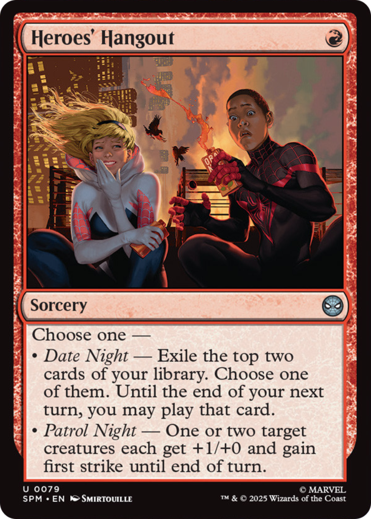Heroes' Hangout [Marvel's Spider-Man] Foil