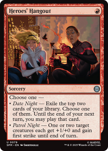 Heroes' Hangout [Marvel's Spider-Man] Foil