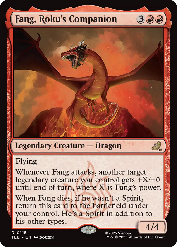 Fang, Roku's Companion [Avatar: The Last Airbender: Eternal-Legal] Foil