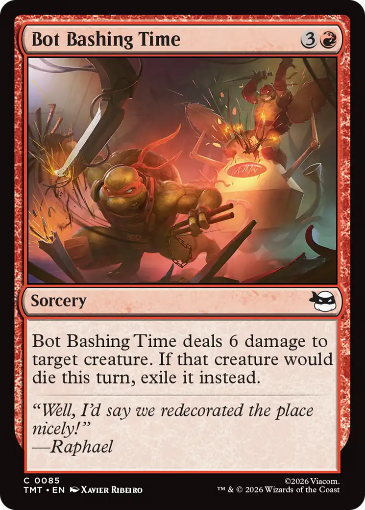 Bot Bashing Time [Teenage Mutant Ninja Turtles] Foil