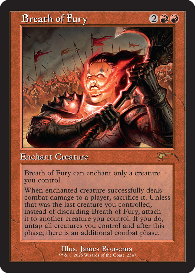 Breath of Fury [Secret Lair Drop Series] Foil