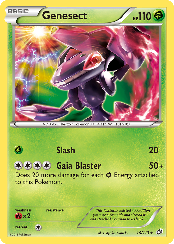 Genesect (16/113) [Black & White: Legendary Treasures] Reverse Holofoil