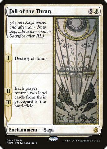 Fall of the Thran [Dominaria] Foil