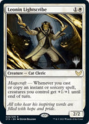 Leonin Lightscribe (Promo Pack) [Strixhaven: School of Mages Promos] Foil