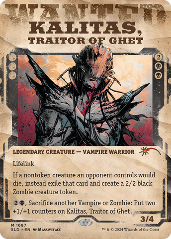 Kalitas, Traitor of Ghet [Secret Lair Drop Series] Foil