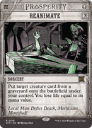 Reanimate [Outlaws of Thunder Junction: Breaking News] Foil