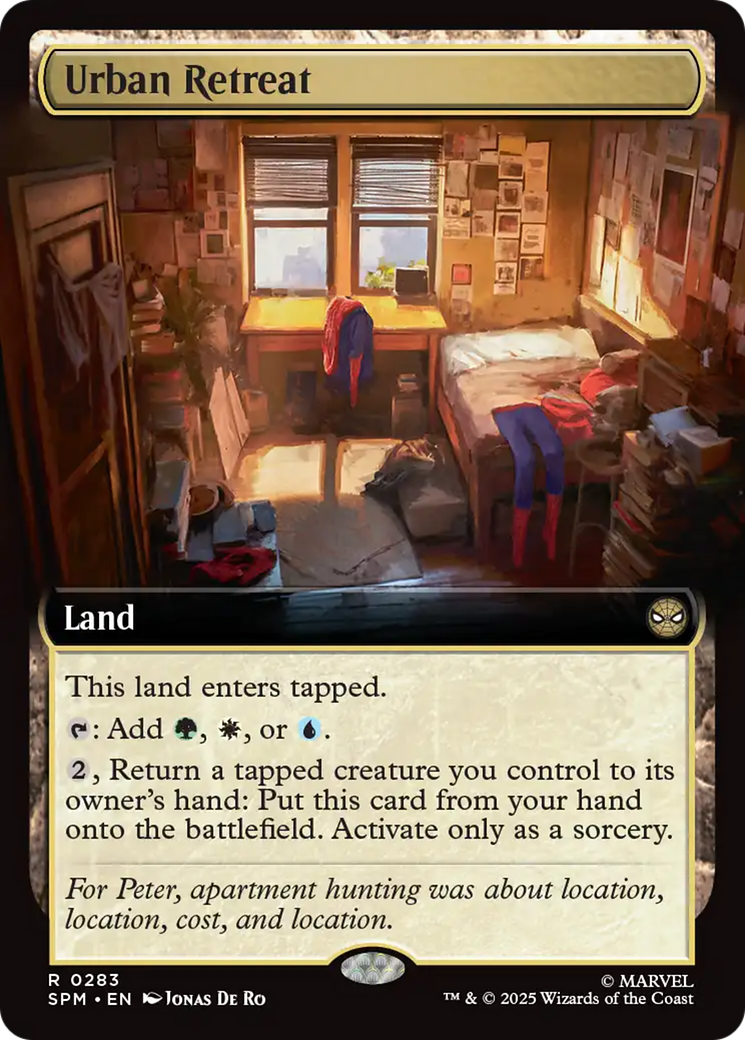 Urban Retreat (Extended Art) [Marvel's Spider-Man] Foil