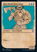 Rimeshield Frost Giant (Showcase) [Dungeons & Dragons: Adventures in the Forgotten Realms] Foil