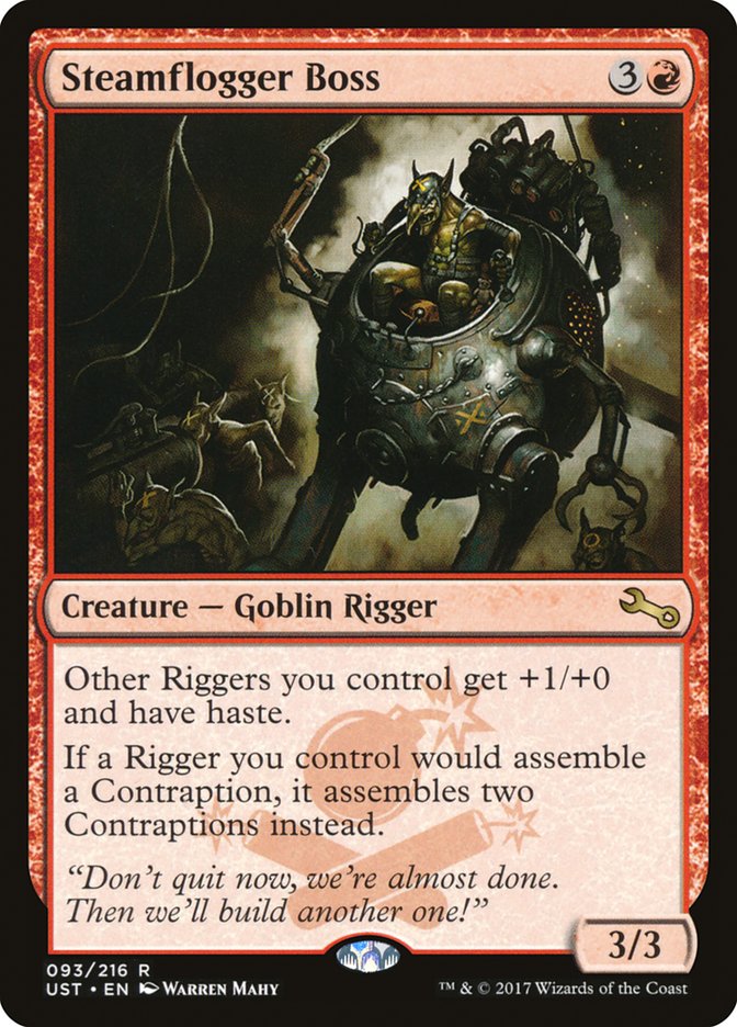 Steamflogger Boss [Unstable] Foil
