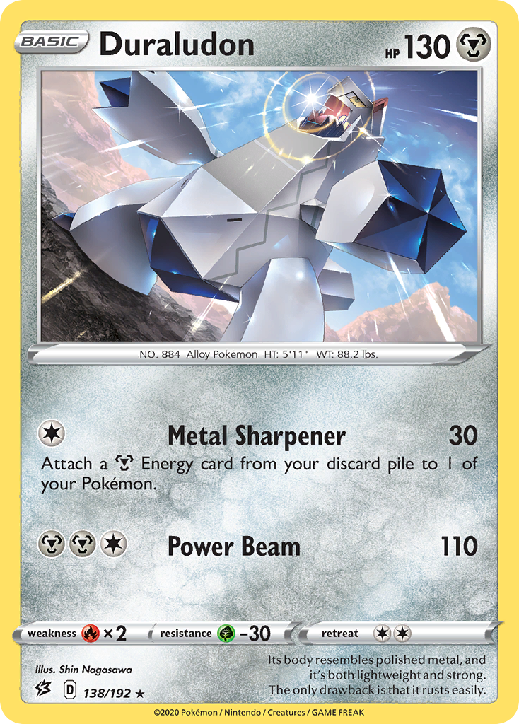 Duraludon (138/192) [Sword & Shield: Rebel Clash] Reverse Holofoil