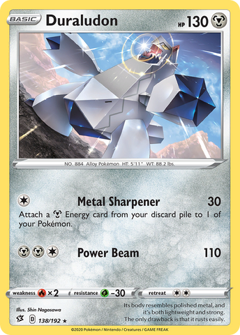 Duraludon (138/192) [Sword & Shield: Rebel Clash] Reverse Holofoil