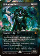 Relentless Rats (Borderless) [Bloomburrow Special Guests] Foil
