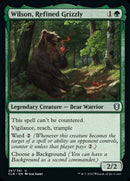 Wilson, Refined Grizzly [Commander Legends: Battle for Baldur's Gate] Foil
