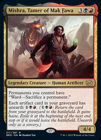 Mishra, Tamer of Mak Fawa [The Brothers' War] Foil