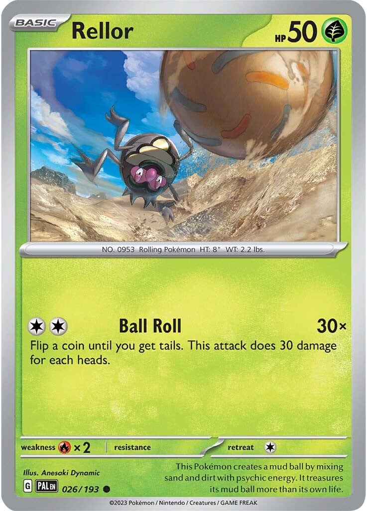 Rellor (026/193) [Scarlet & Violet: Paldea Evolved] Reverse Holofoil
