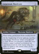 Argentum Masticore (Extended Art) [Phyrexia: All Will Be One] Foil