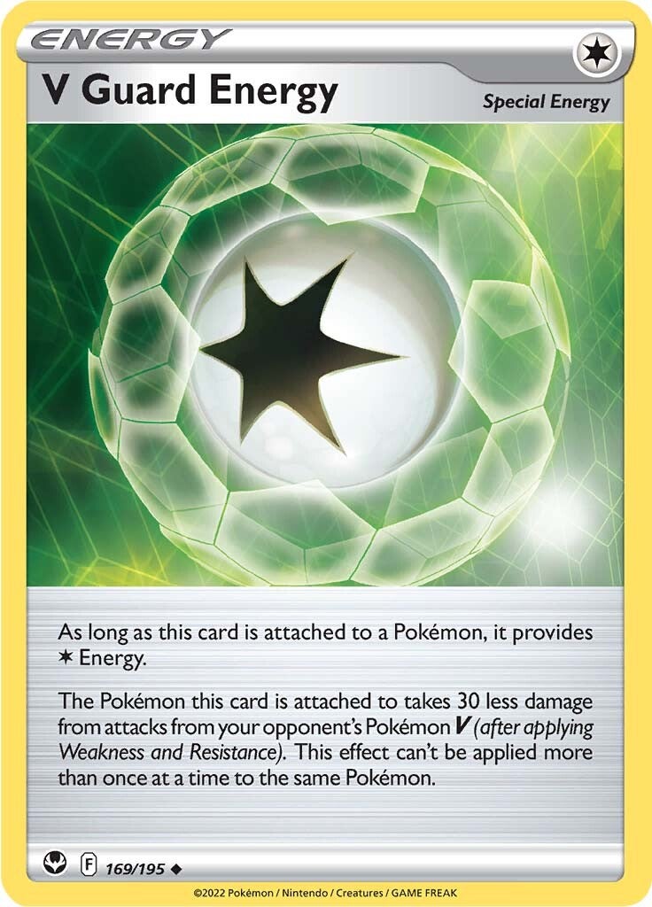 V Guard Energy (169/195) [Sword & Shield: Silver Tempest] Reverse Holofoil