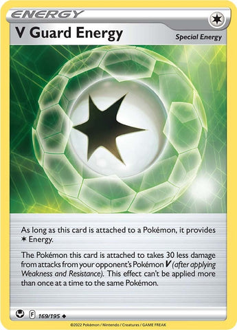 V Guard Energy (169/195) [Sword & Shield: Silver Tempest] Reverse Holofoil