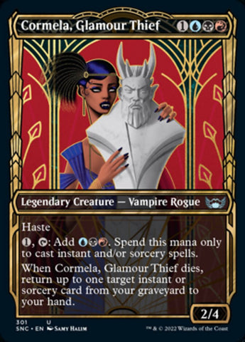 Cormela, Glamour Thief (Showcase Golden Age) [Streets of New Capenna] Foil