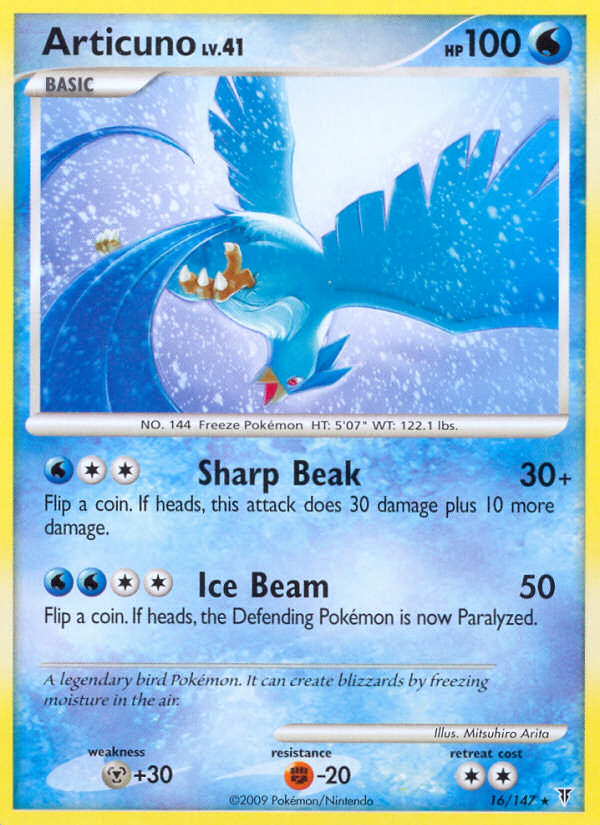 Articuno (16/147) [Platinum: Supreme Victors] Reverse Holofoil