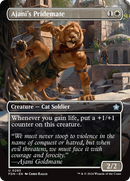 Ajani's Pridemate (Borderless) [Foundations] Foil