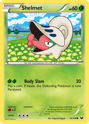 Shelmet (10/108) [Black & White: Dark Explorers] Reverse Holofoil