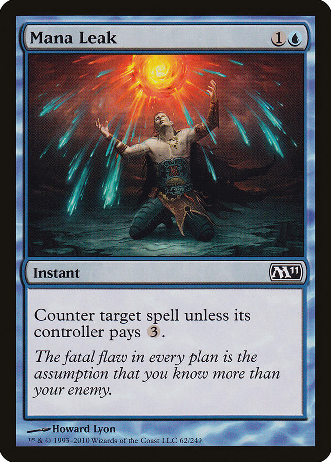 Mana Leak [Magic 2011] Foil