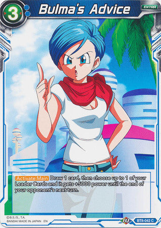 Bulma's Advice (BT8-042) [Malicious Machinations] Parallel Foil