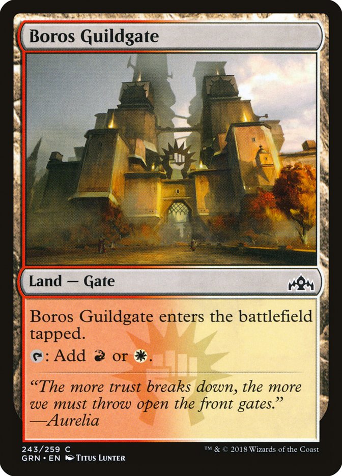 Boros Guildgate (243/259) [Guilds of Ravnica] Foil