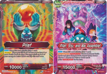 Pilaf // Pilaf, Shu, and Mai Assemble! (BT10-002) [Rise of the Unison Warrior 2nd Edition] Parallel Foil