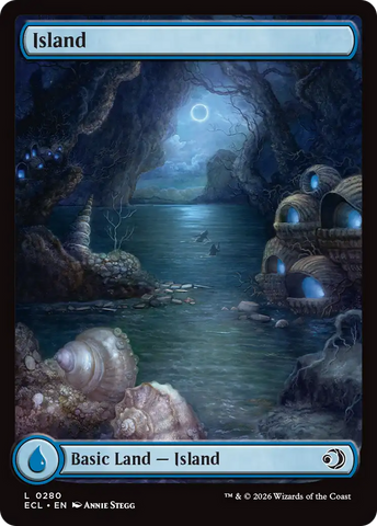 Island (0280) [Lorwyn Eclipsed] Foil