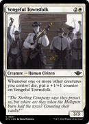 Vengeful Townsfolk [Outlaws of Thunder Junction] Foil