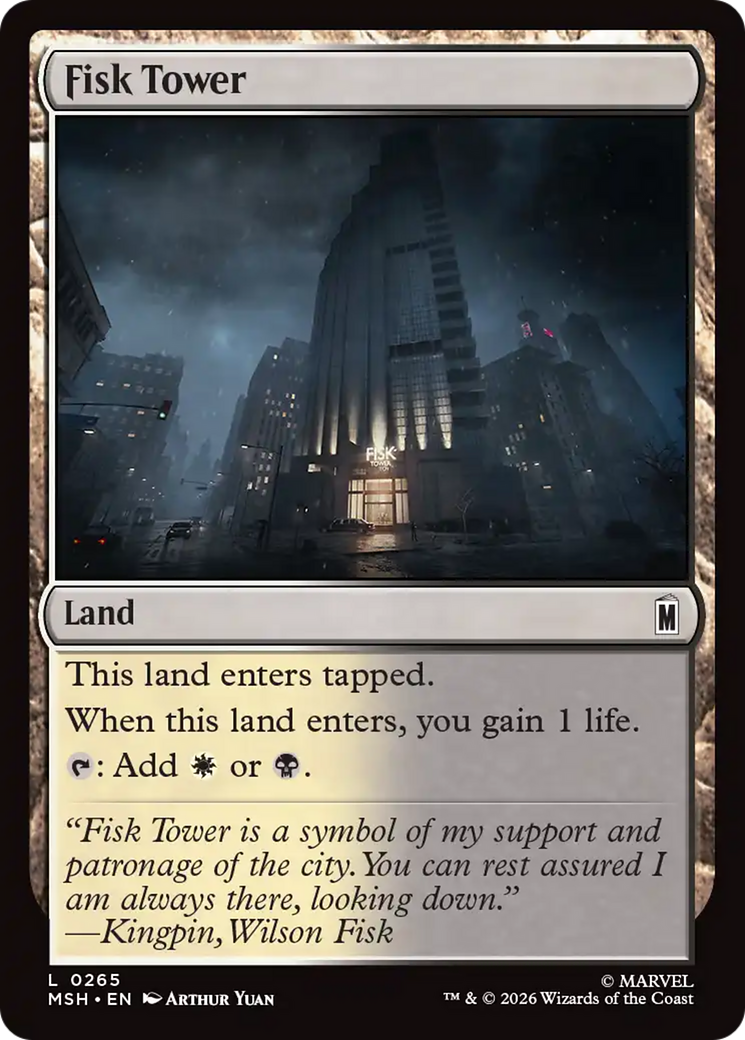 Fisk Tower [Marvel Super Heroes] Foil