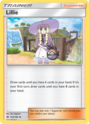 Lillie (122/149) [Sun & Moon: Base Set] Reverse Holofoil