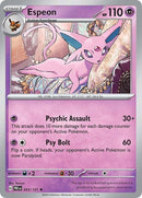 Espeon (033/131) [Scarlet & Violet: Prismatic Evolutions] Reverse Holofoil