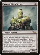 Solemn Simulacrum [Mirrodin] Foil