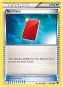 Red Card (124/146) [XY: Base Set] Reverse Holofoil