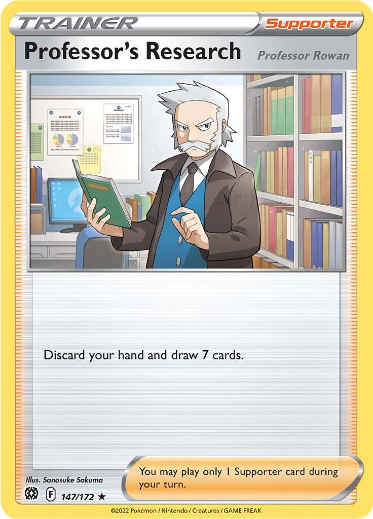 Professor's Research (147/172) [Sword & Shield: Brilliant Stars] Reverse Holofoil