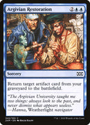 Argivian Restoration [Double Masters] Foil