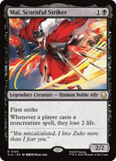Mai, Scornful Striker [Avatar: The Last Airbender] Foil