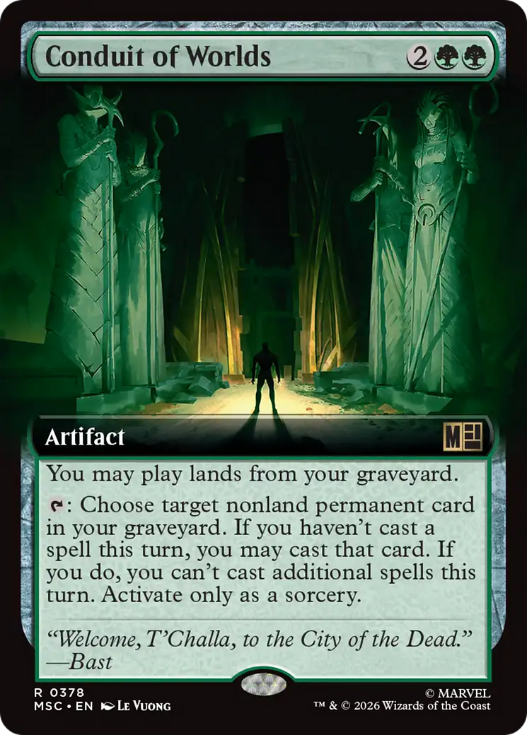 Conduit of Worlds (Extended Art) [Marvel Super Heroes Commander] Foil