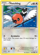 Fletchling (82/108) [XY: Roaring Skies] Reverse Holofoil