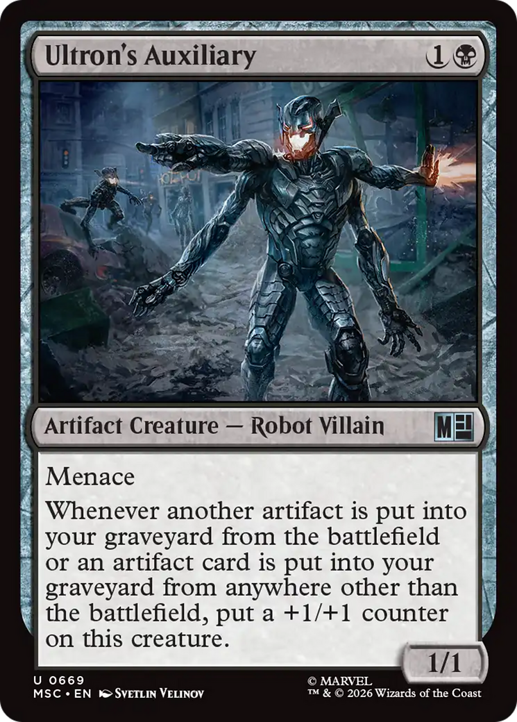 Ultron's Auxiliary [Marvel Super Heroes Commander] Foil