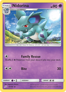 Nidorina (55/181) [Sun & Moon: Team Up] Reverse Holofoil