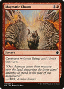 Magmatic Chasm [Dragons of Tarkir] Foil