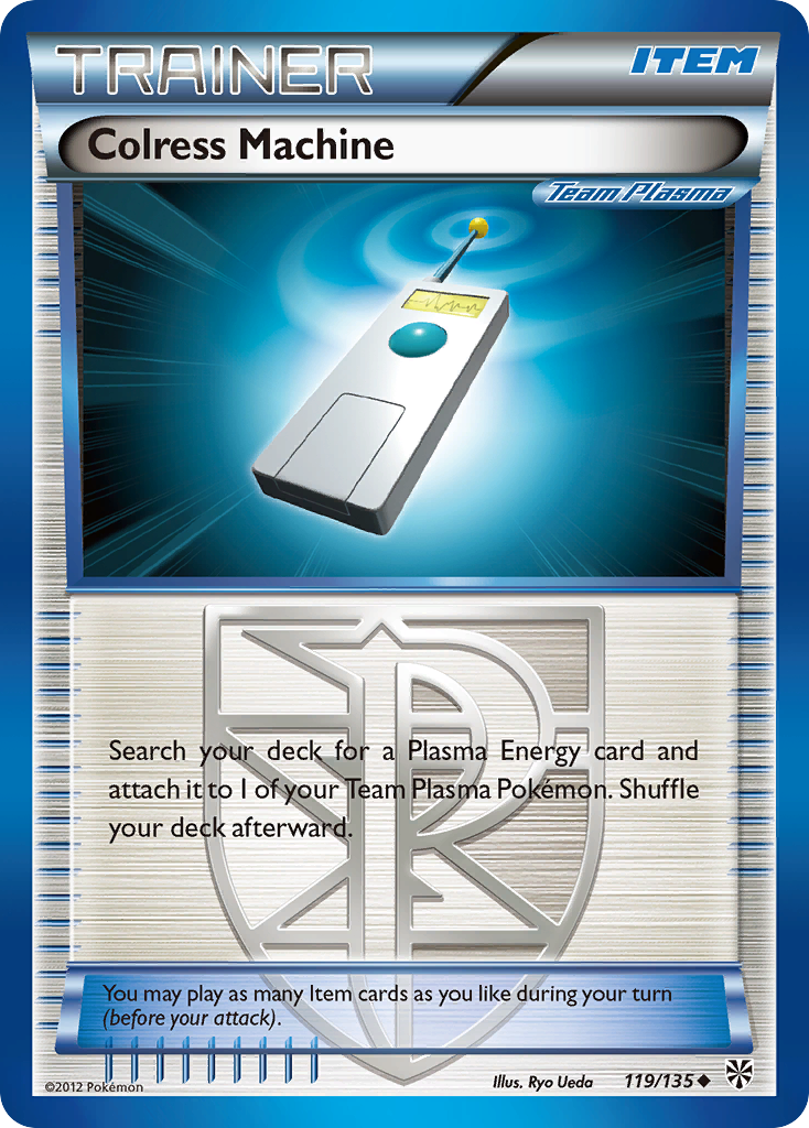 Colress Machine (119/135) [Black & White: Plasma Storm] Reverse Holofoil