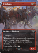 Oliphaunt (Borderless Alternate Art) [The Lord of the Rings: Tales of Middle-Earth] Foil