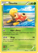 Shuckle (1/124) [XY: Fates Collide] Reverse Holofoil