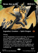 Betor, Kin to All (Borderless) [Tarkir: Dragonstorm] Foil