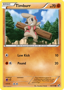 Timburr (59/114) [Black & White: Base Set] Reverse Holofoil